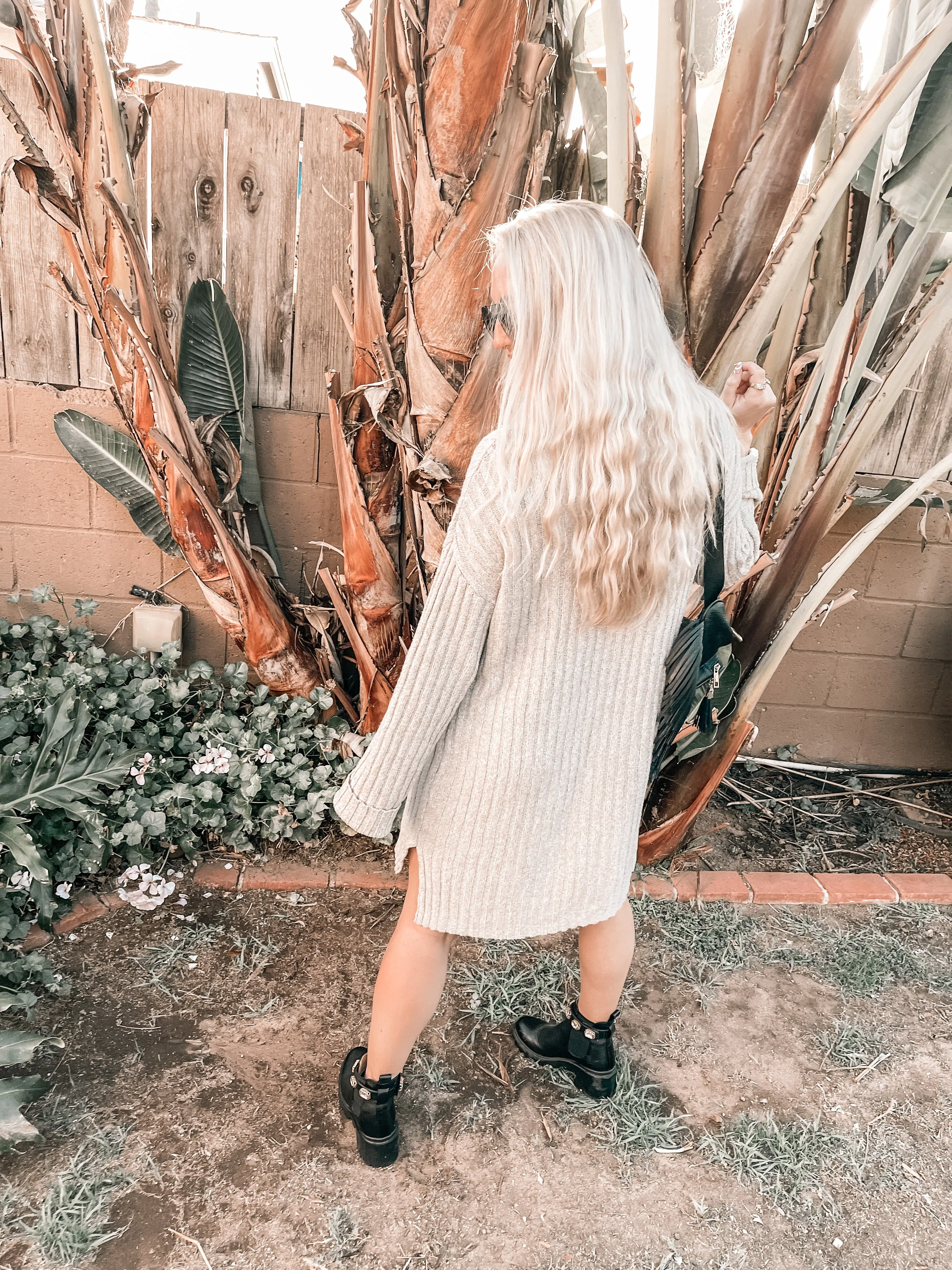 Out and About Sweater Dress