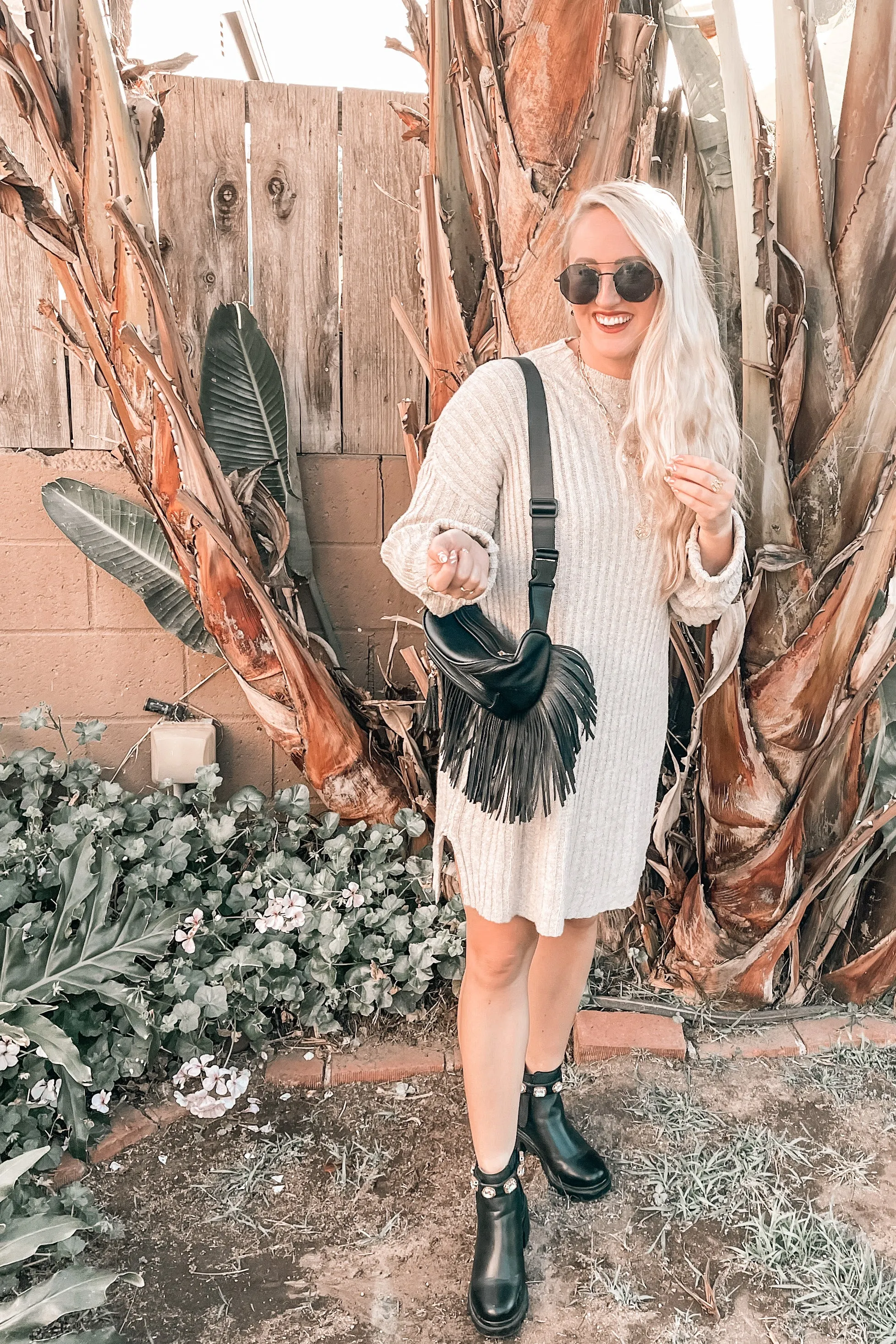 Out and About Sweater Dress