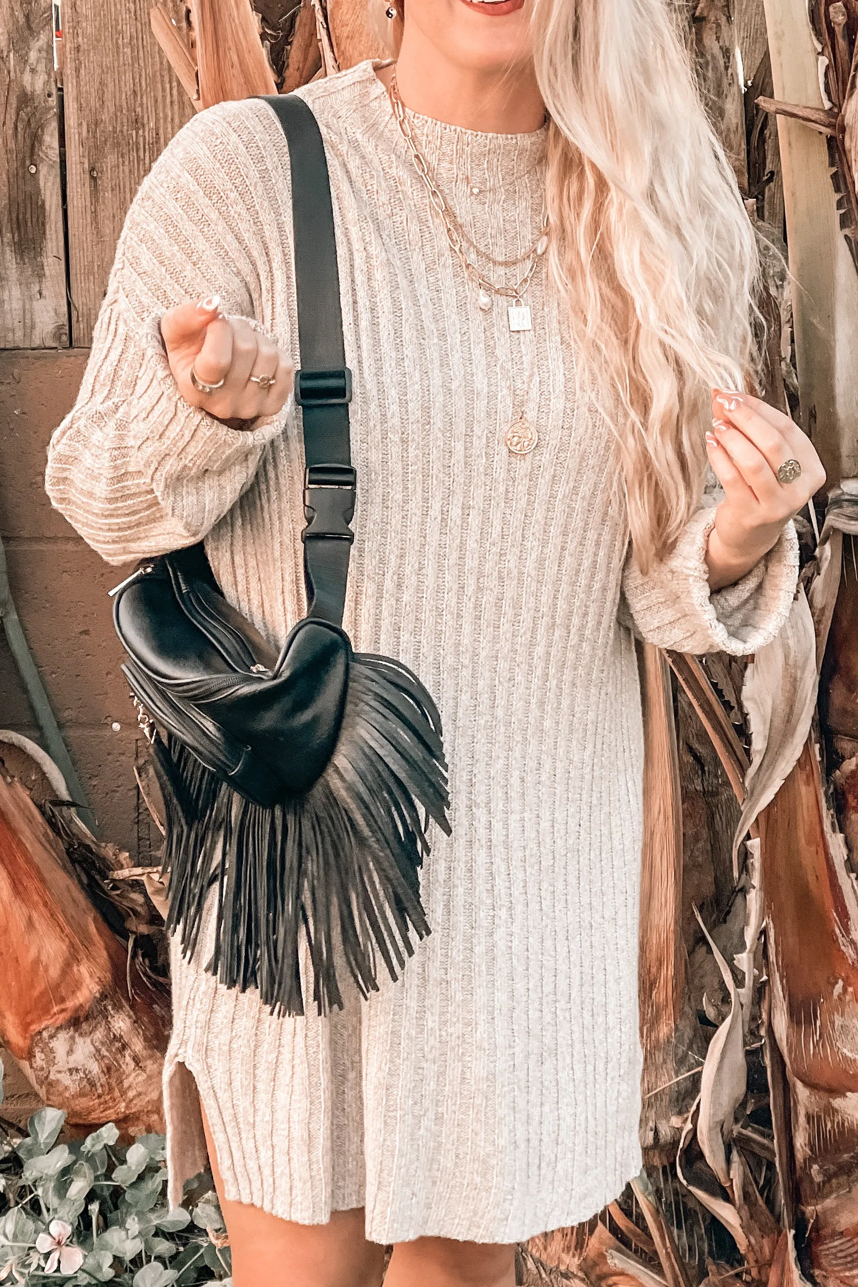 Out and About Sweater Dress