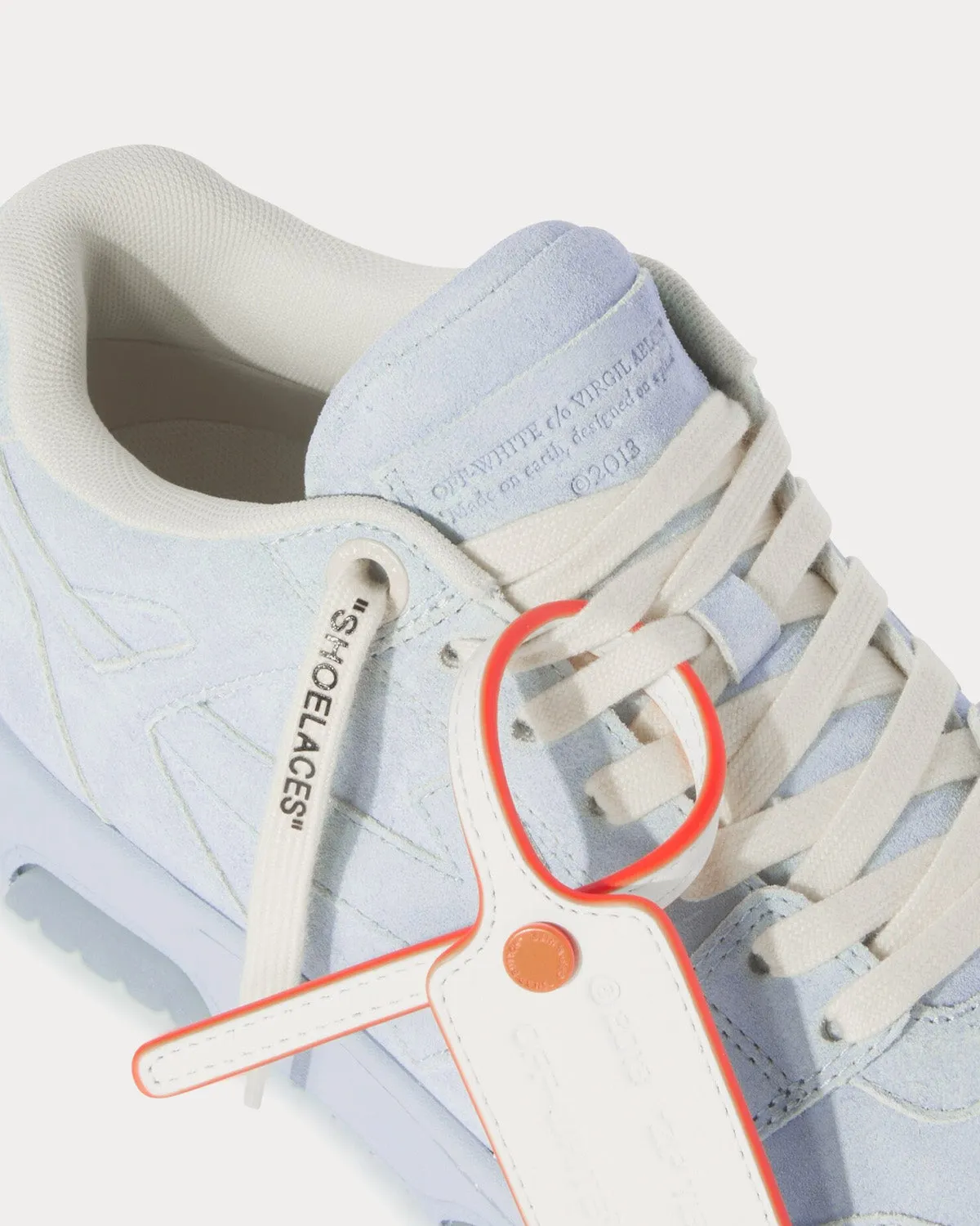 Out Of Office Suede Light Blue / Light Blue Low Top Sneakers