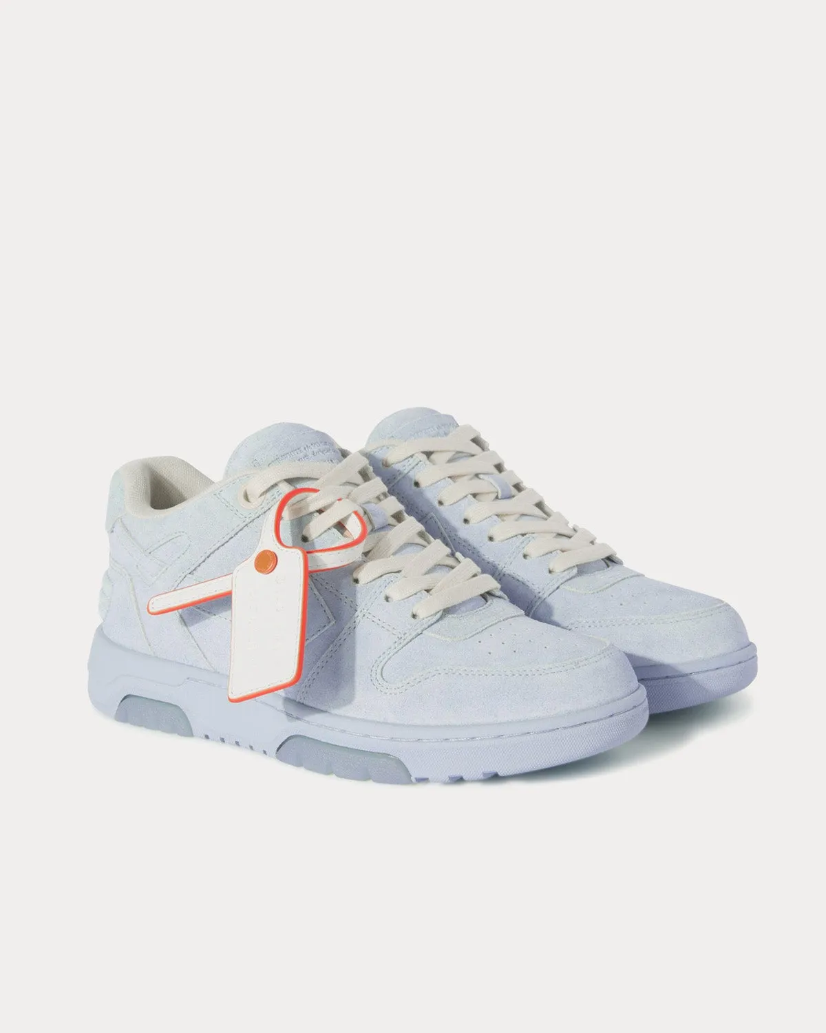 Out Of Office Suede Light Blue / Light Blue Low Top Sneakers