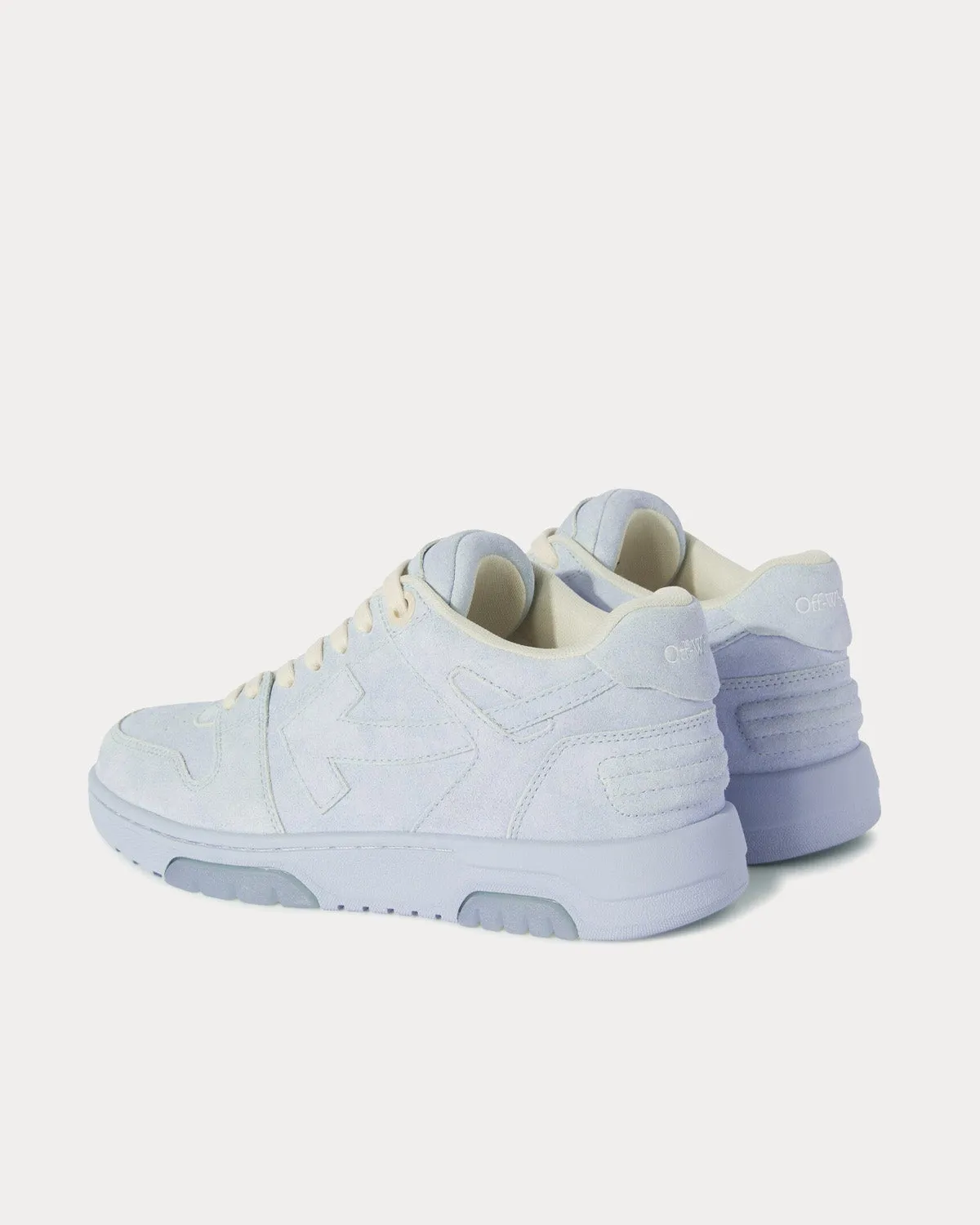 Out Of Office Suede Light Blue / Light Blue Low Top Sneakers