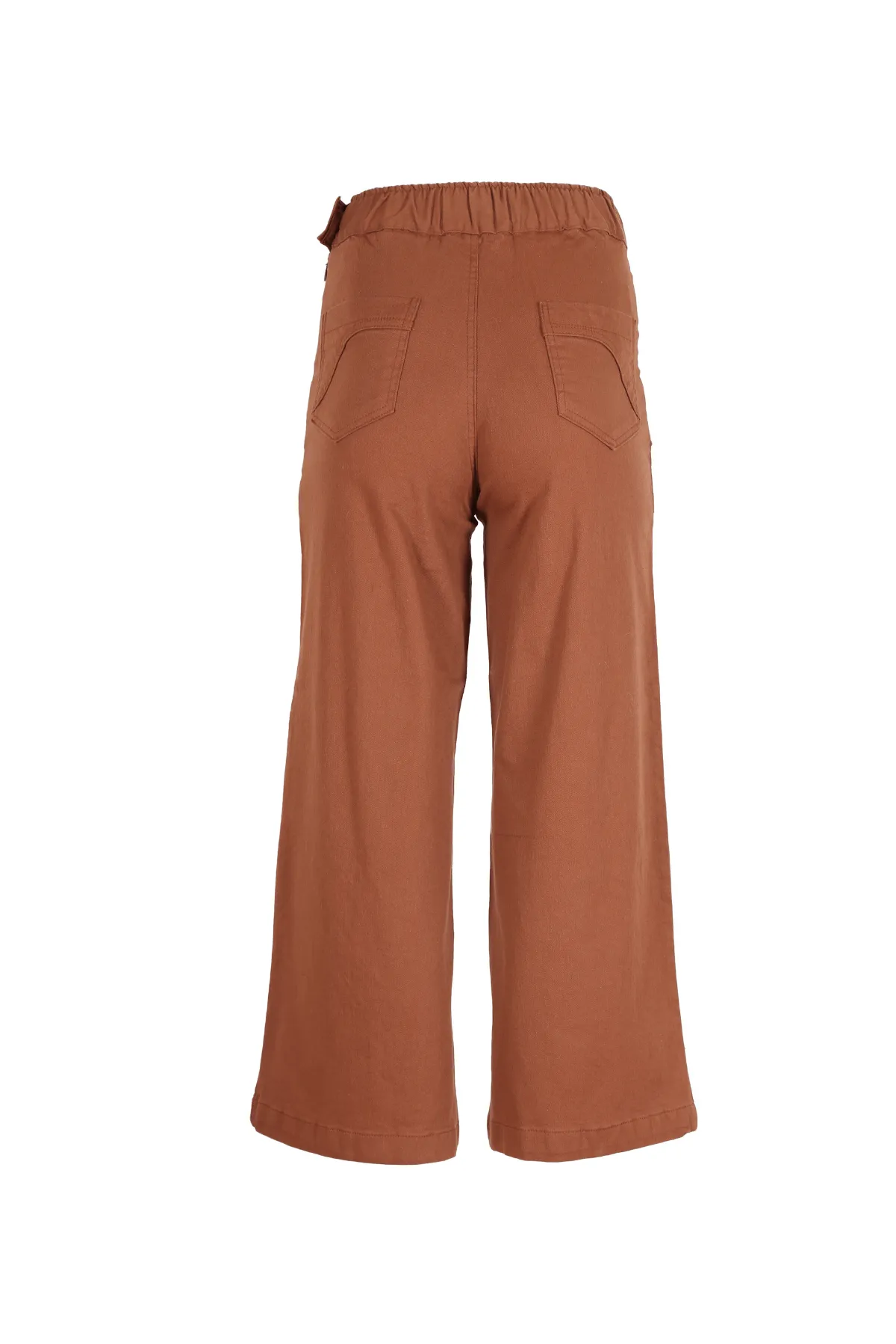 Peggy Canvas Pants Brown