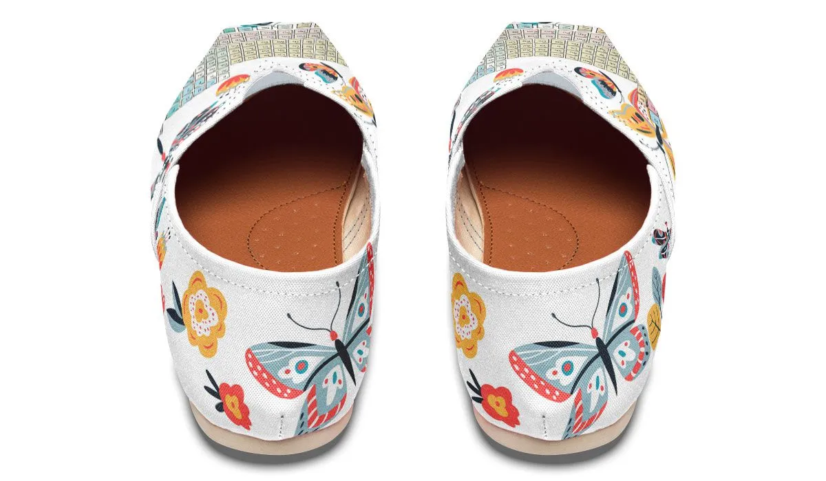 Periodic Table Butterflies Casual Shoes
