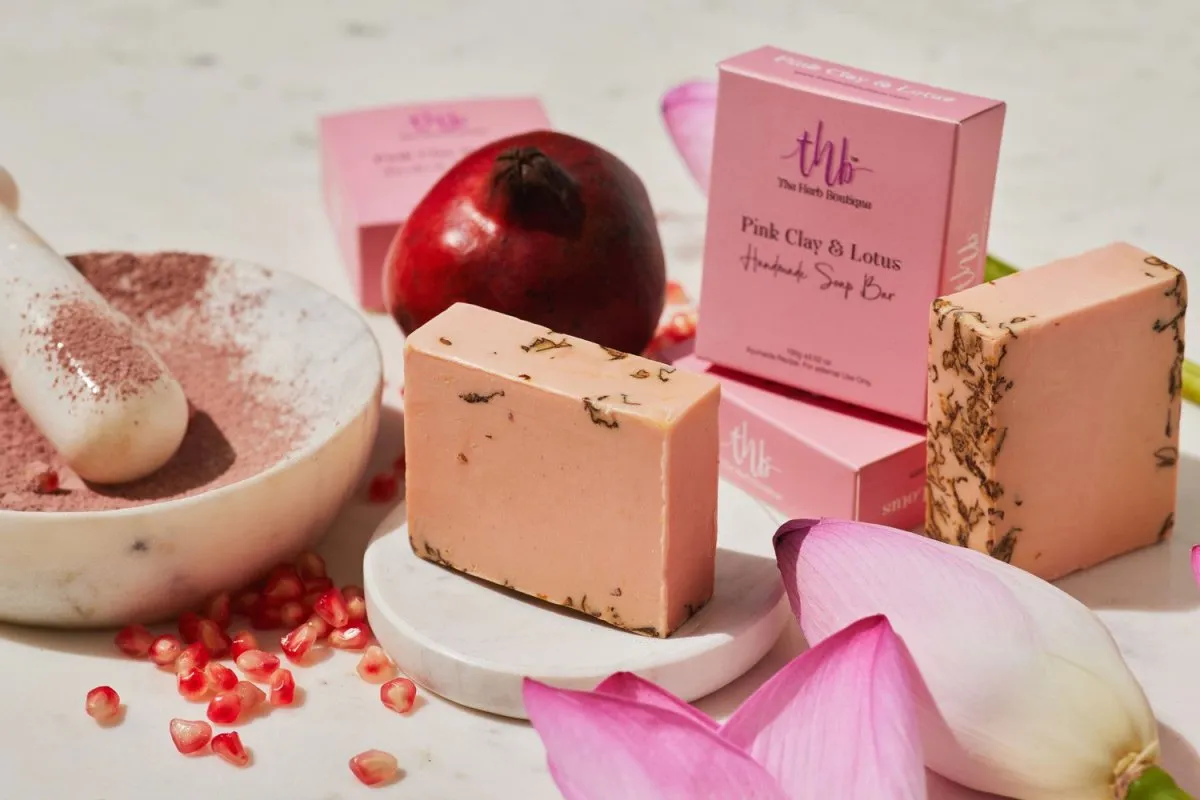 Pink Clay & Lotus Soap