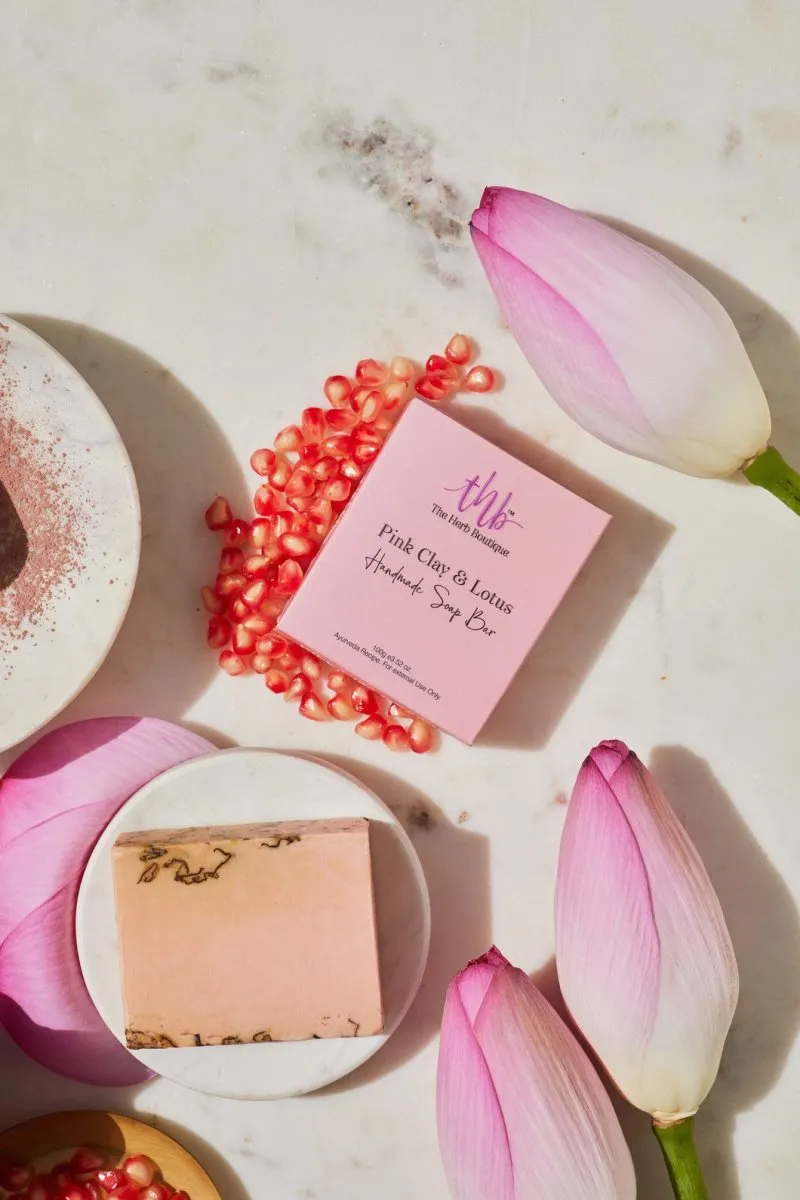 Pink Clay & Lotus Soap