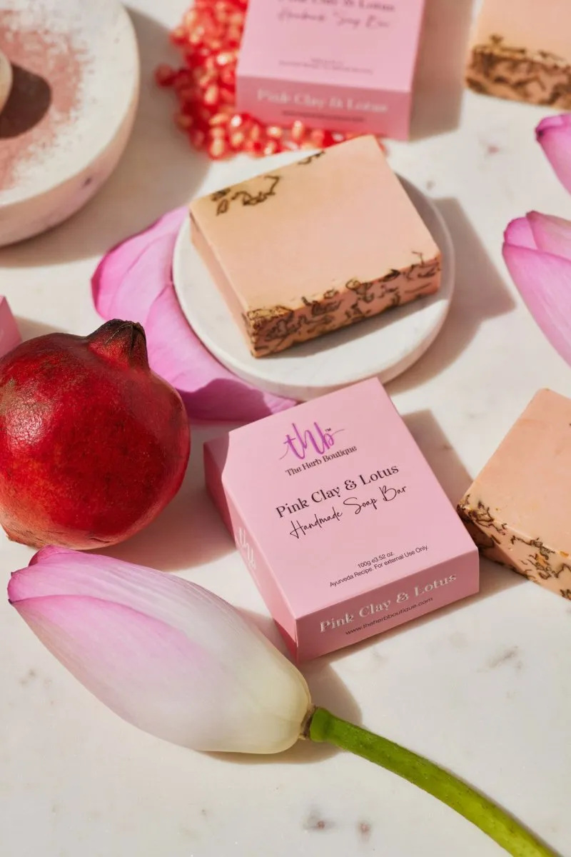 Pink Clay & Lotus Soap