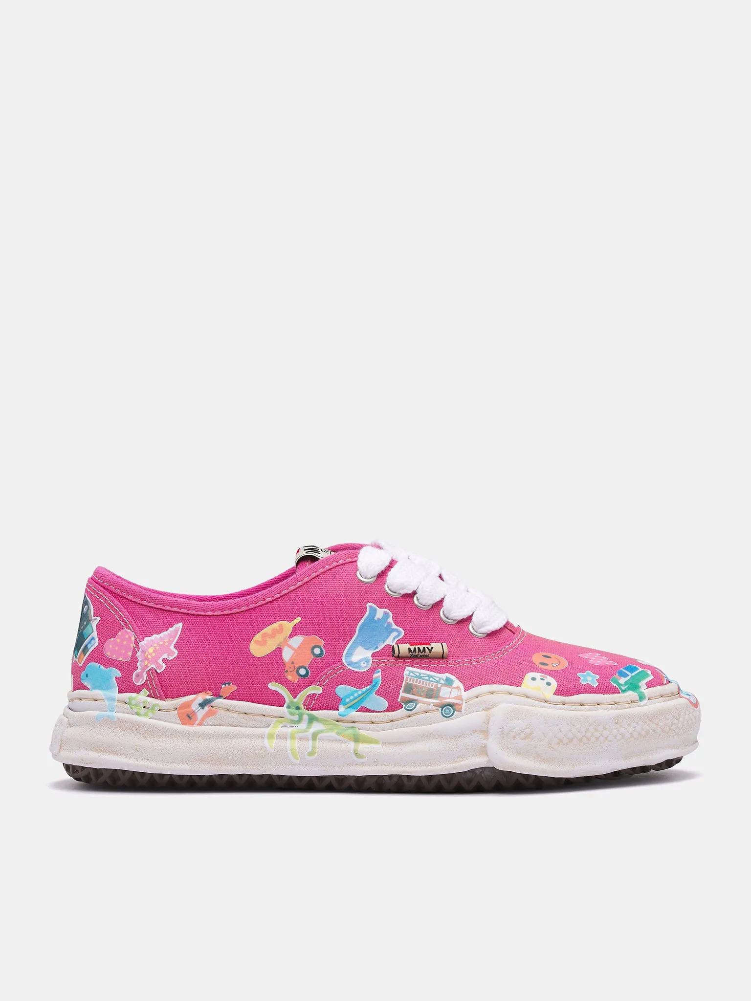 Printed Stickers OG Baker Sneakers (A14FW745-PINK)