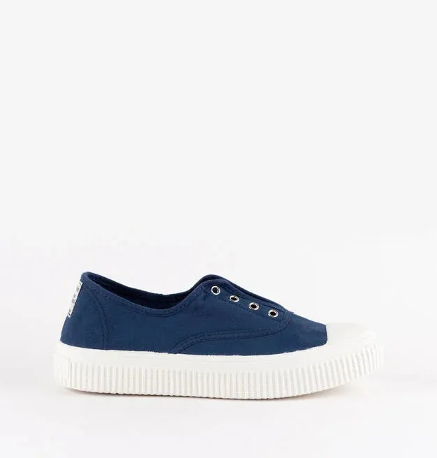Re-Edition Canvas Plimsole Marino