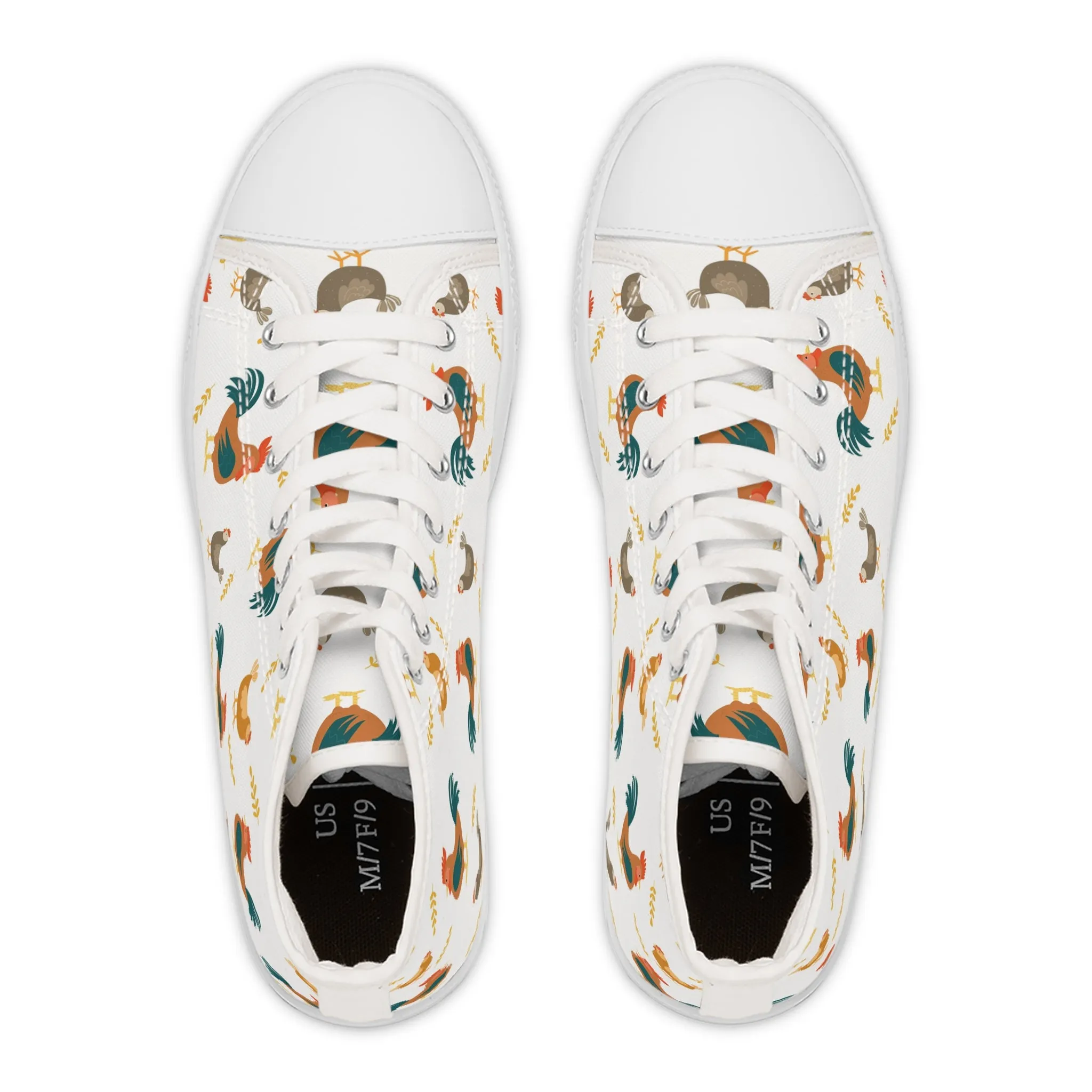 Rooster Women's High Top Sneakers