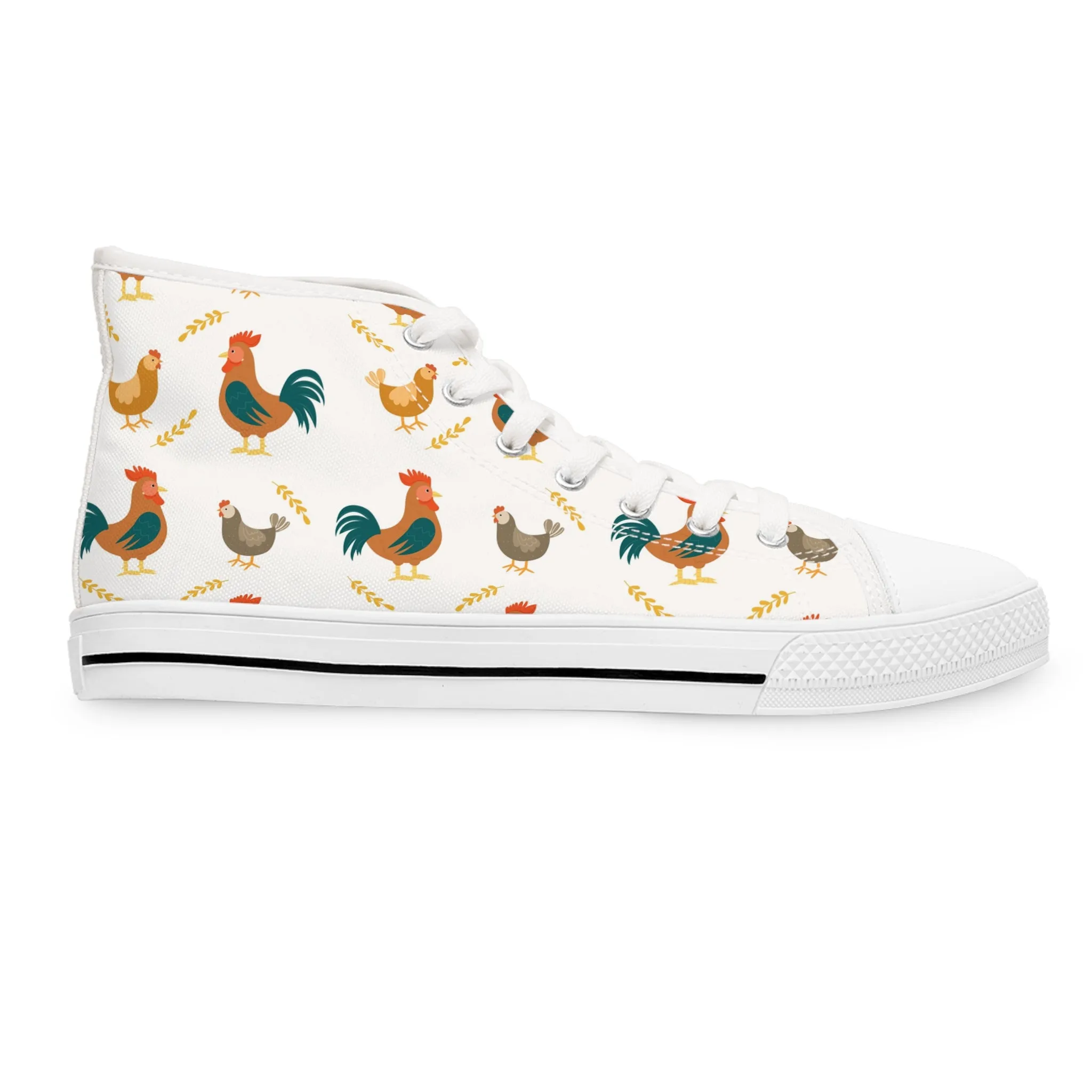 Rooster Women's High Top Sneakers