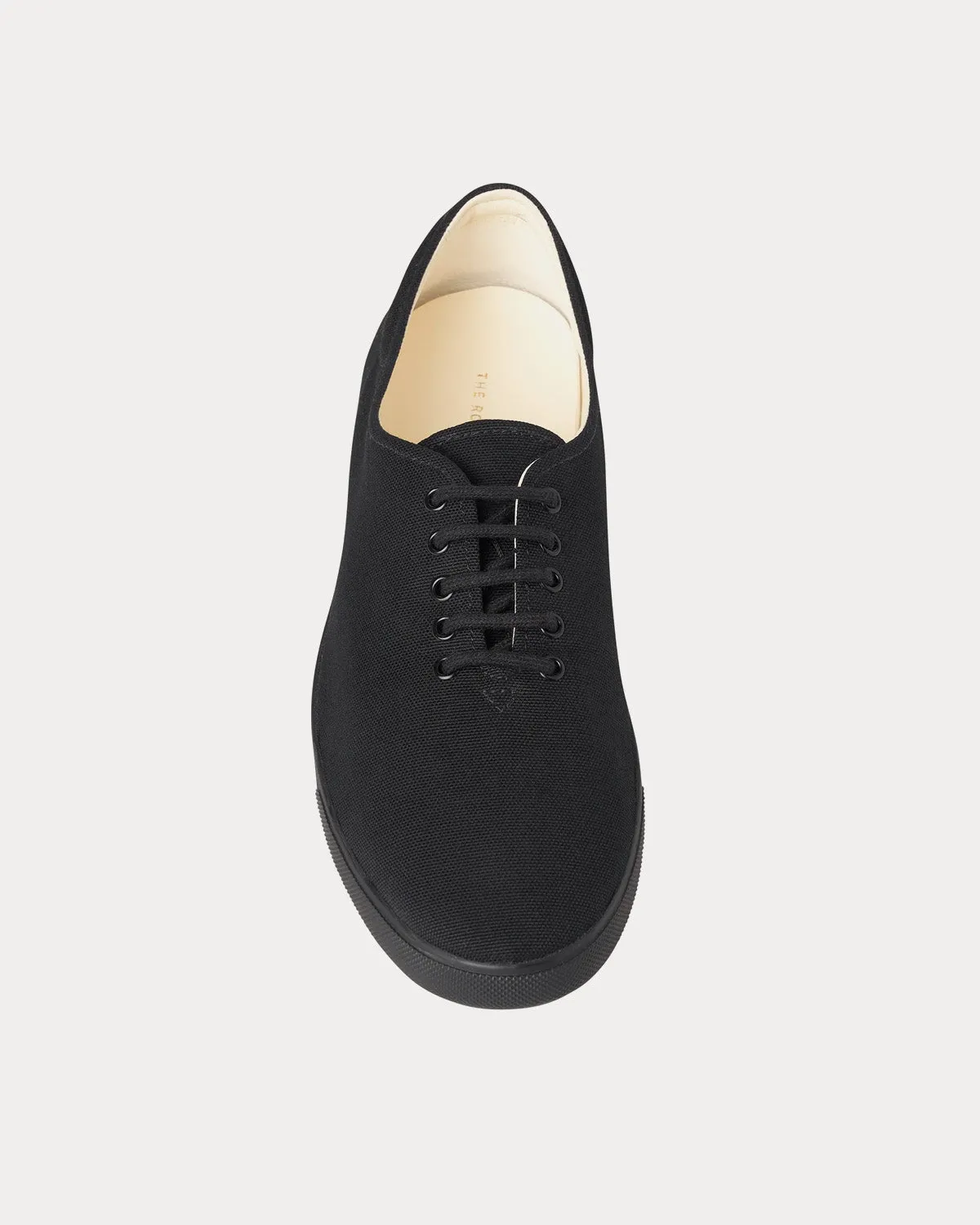 Sam Cotton Black / Black Low Top Sneakers