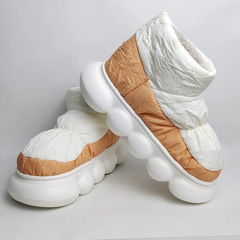 Soft and Chunky Bubble Sole Winter Ankle Boots