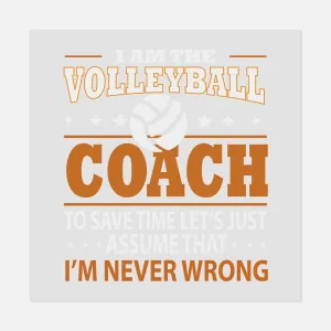 Sports - VOLLEYBALL COACH