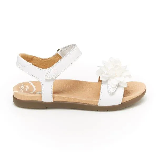 SRTech Truly Sandal - White Leather