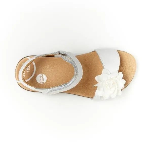 SRTech Truly Sandal - White Leather