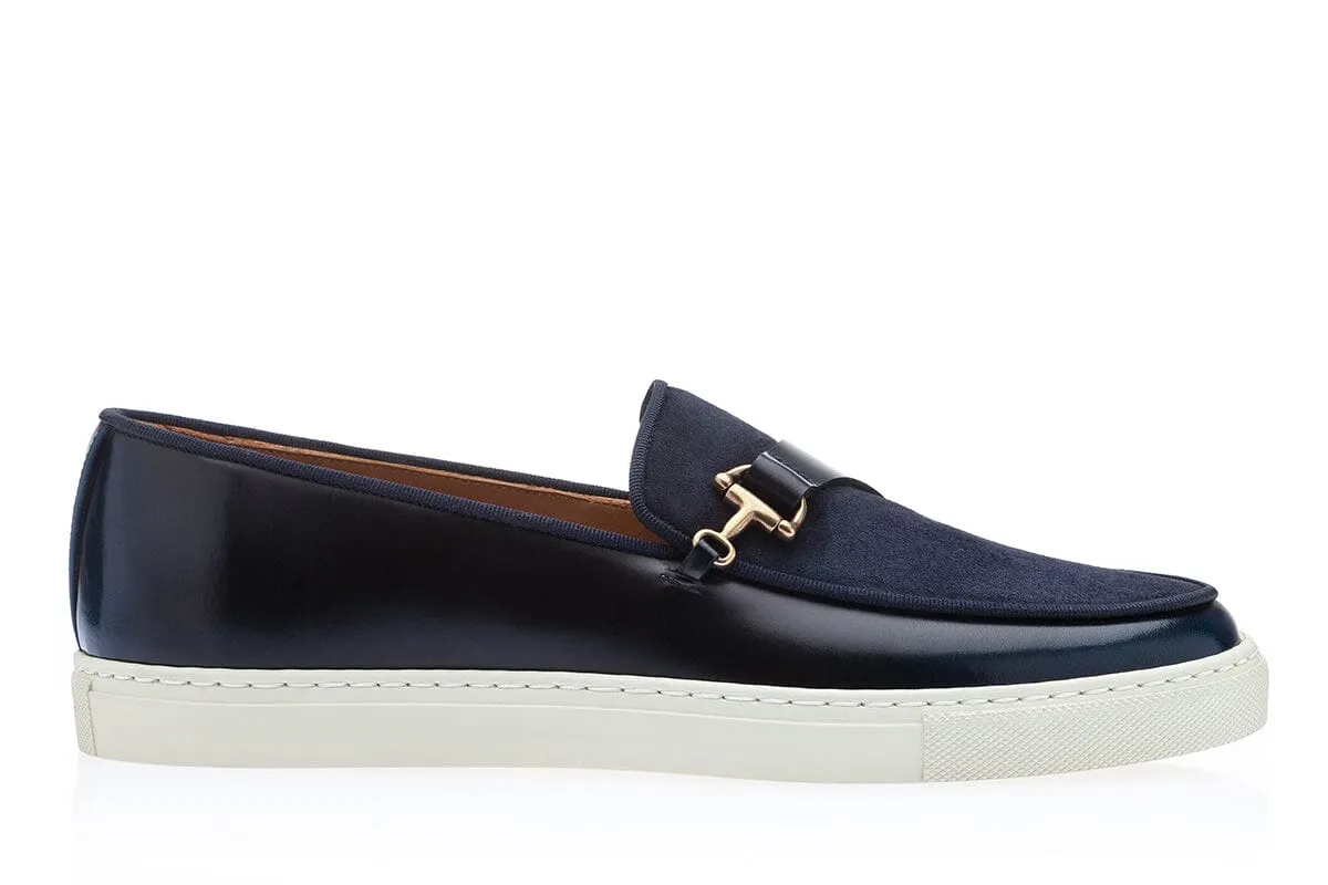 TANGERINE 12 CORDOVAN NAVY SKATE