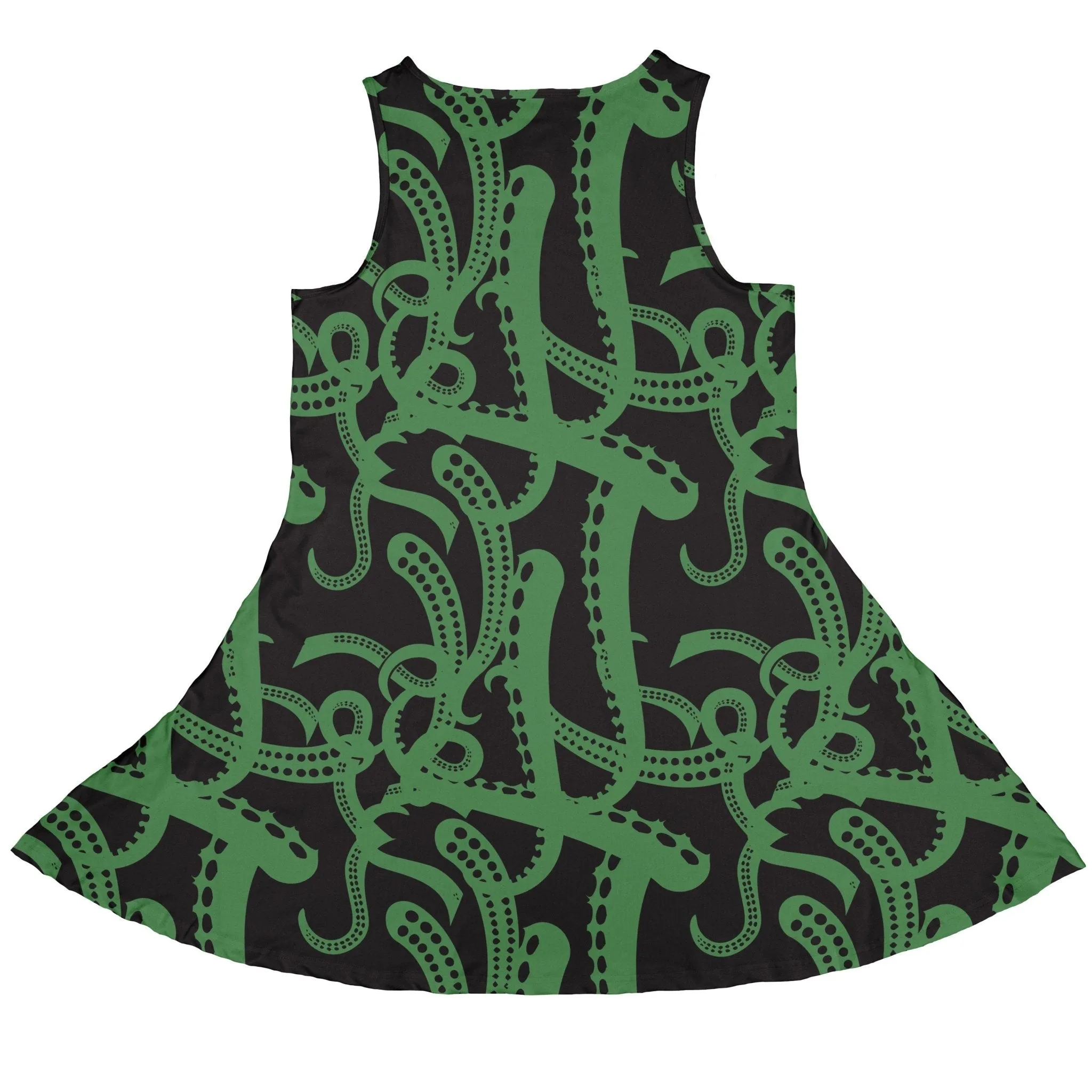 Tentacles of Cthulhu Green Dress