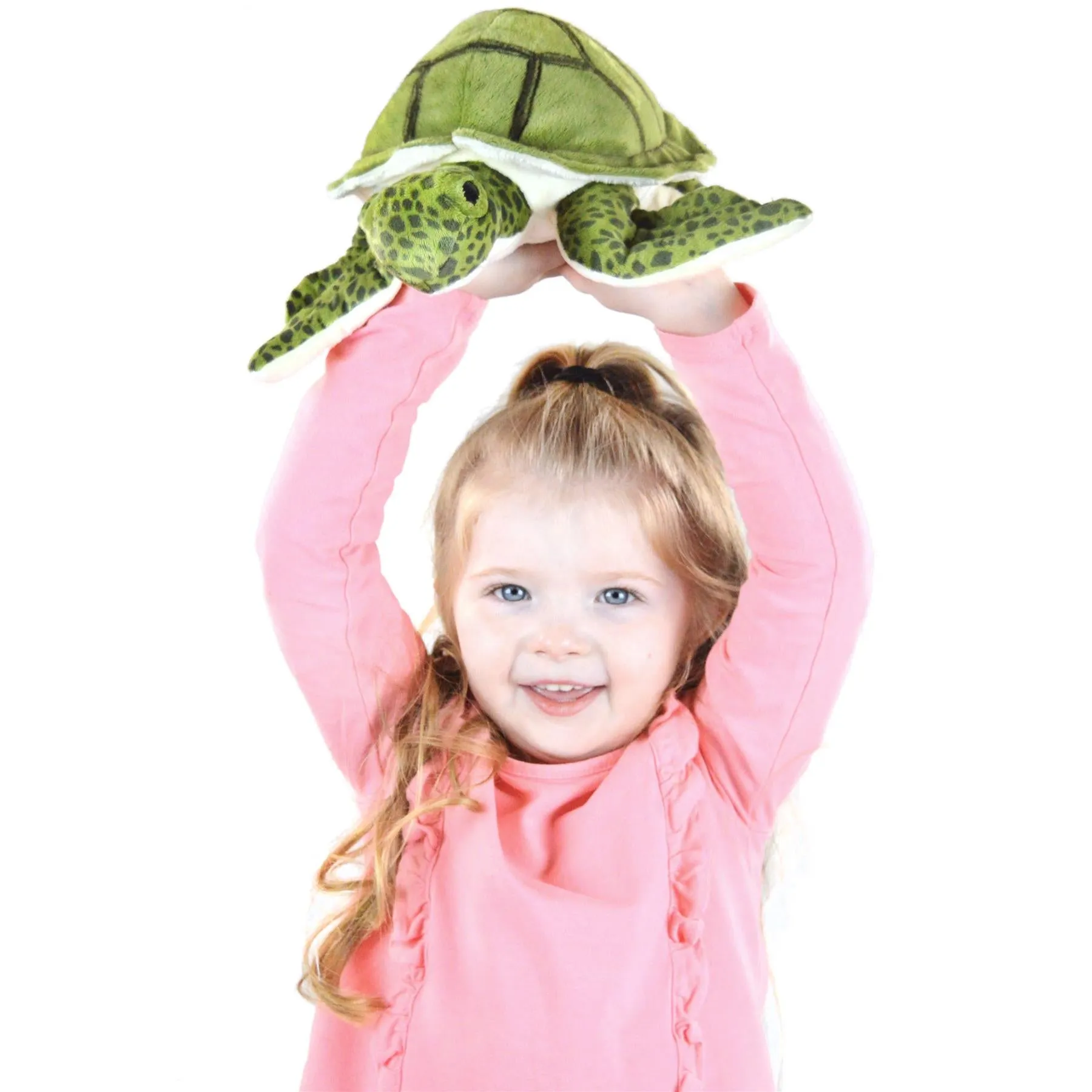 Turquoise The Green Sea Turtle | 10 Inch Stuffed Animal Plush | By TigerHart Toys
