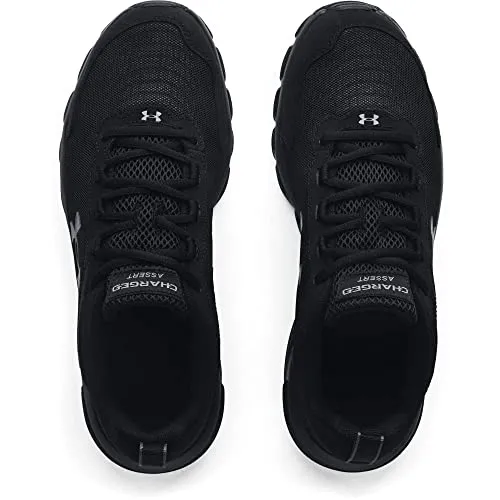 Under Armour mens Charged Assert 9 Running Shoe, Black (003 Black, 9.5 US