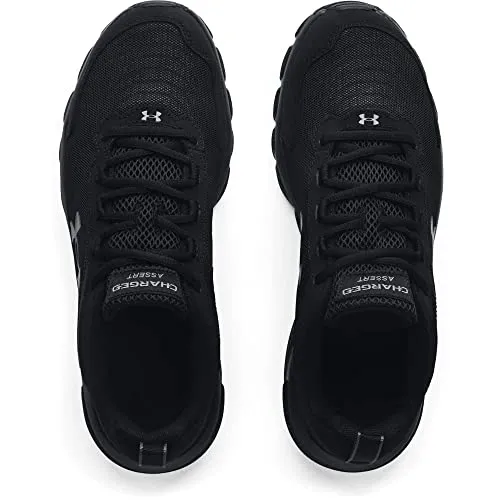 Under Armour mens Charged Assert 9 Running Shoe, Black (003 Black, 9.5 US