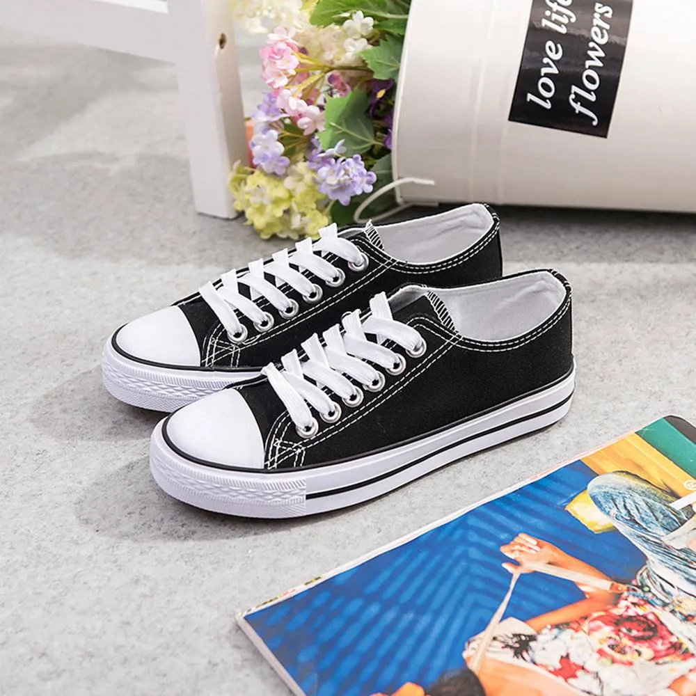 Unisex New Summer Season Flat Canvas Shoes