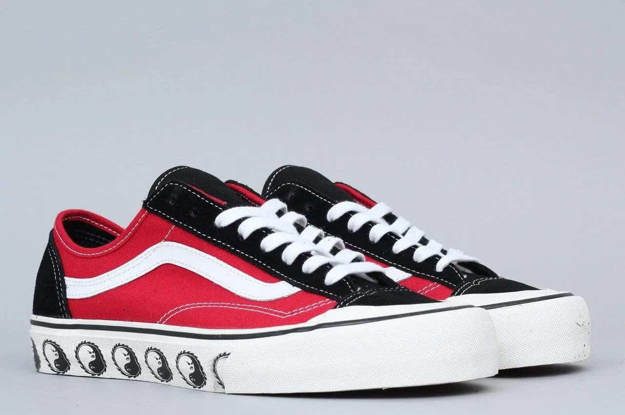 Vans Style 36 Decon SF Pro Shoes (Dane Reynolds) Black / Red