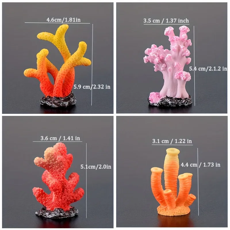 Vibrant Artificial Coral for Aquariums  Transform Your Fish Tank