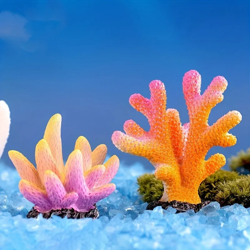 Vibrant Artificial Coral for Aquariums  Transform Your Fish Tank