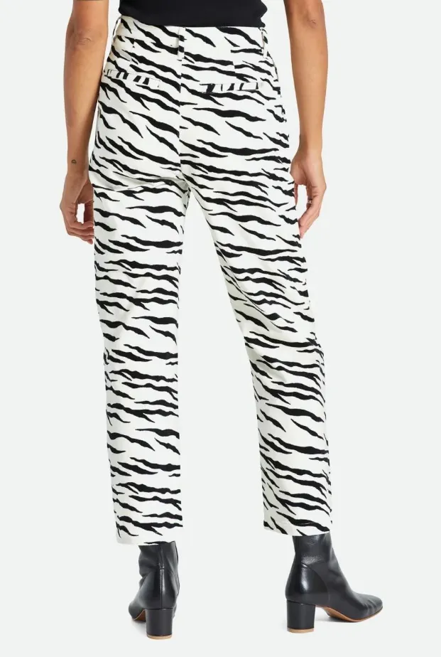 Victory Pant - Off White Tiger