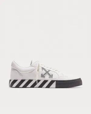 Vulcanized Eco Canvas White Low Top Sneakers