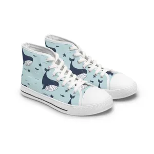 Whale Women's High Top Sneakers