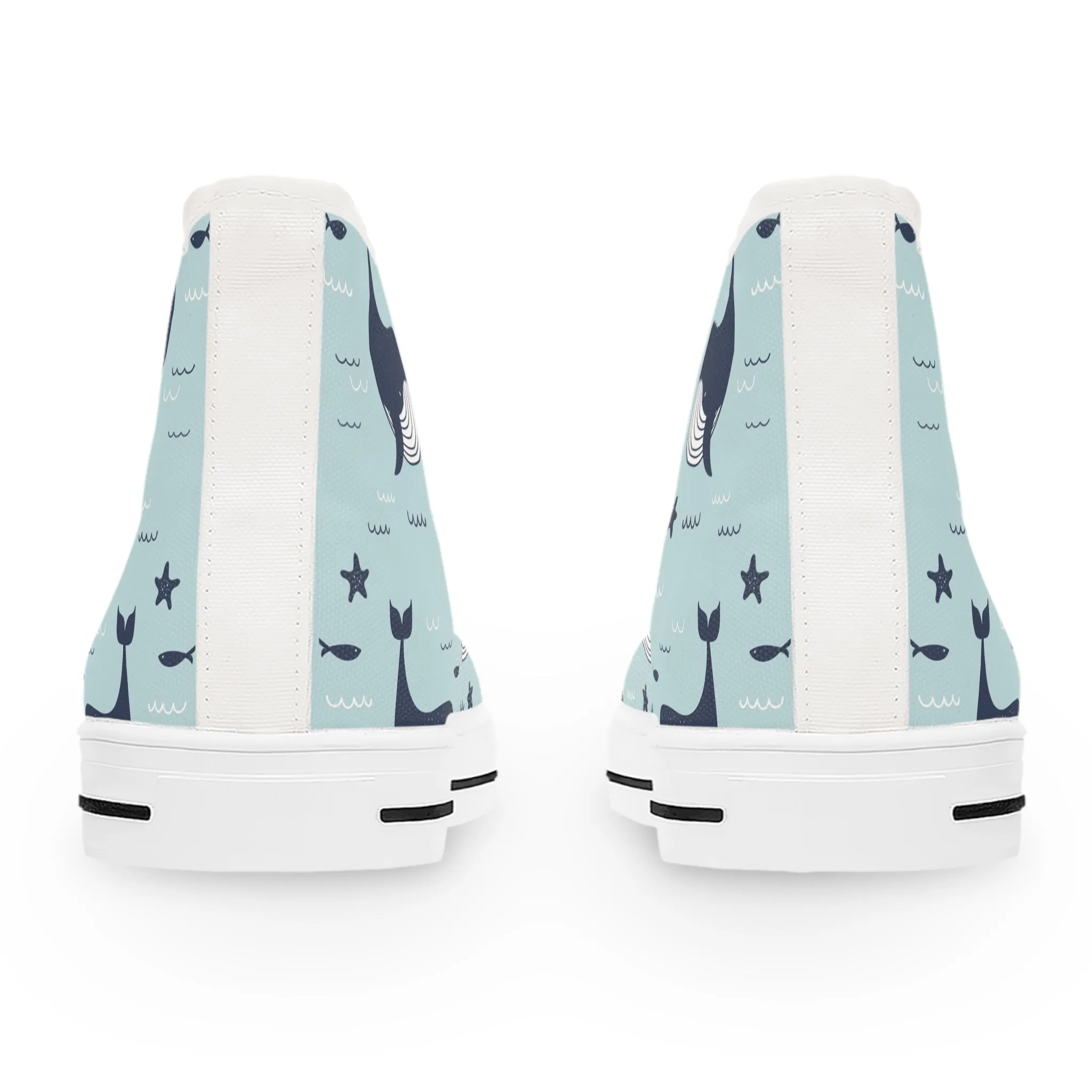 Whale Women's High Top Sneakers