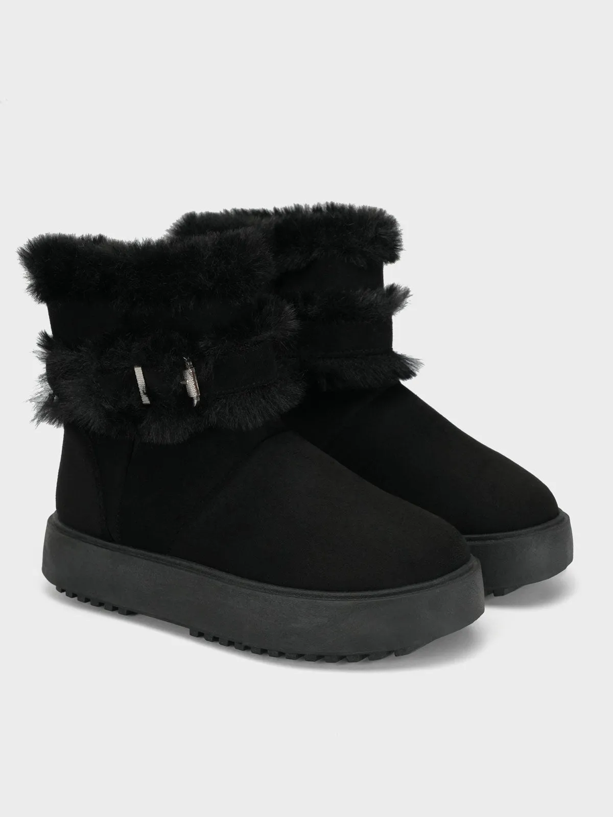 Women's "ABRAX" Winter Cozy Flat Boots